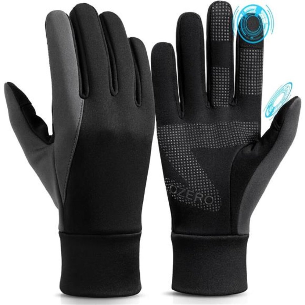 Mens Winter Gloves Touchscreen Thermal Running Hiking Cycling Water Resistant Wa